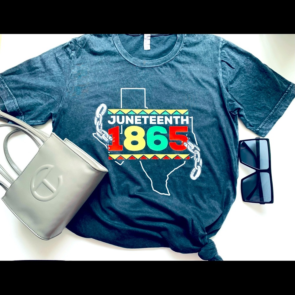 “Juneteenth Texas 1865” T-shirt Unisex